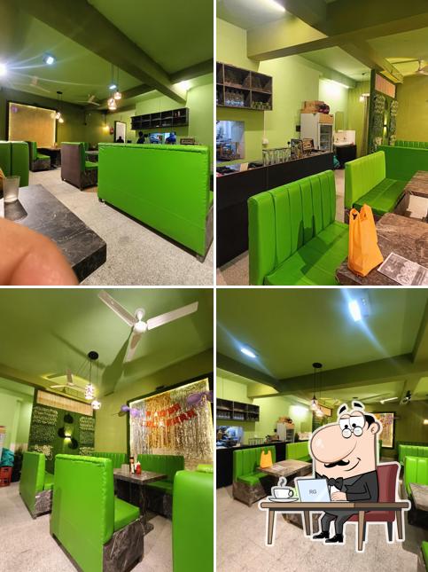 The interior of POLICE CAFE BY VINOD CHAT BHANDAR