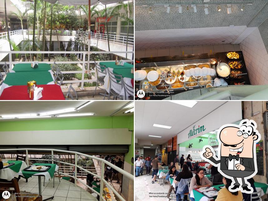 Veja imagens do interior do Restaurante Alecrim da República
