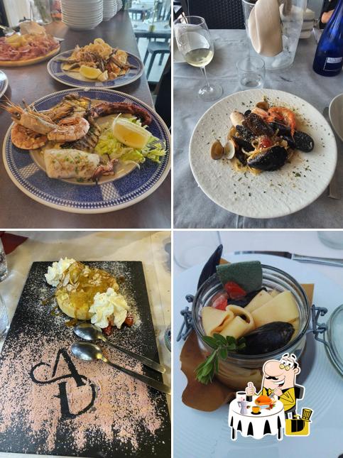 Fritto misto al Andrea Doria Restaurant Pegli