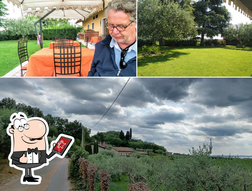 Guarda l'area esterna di Trattoria Villa