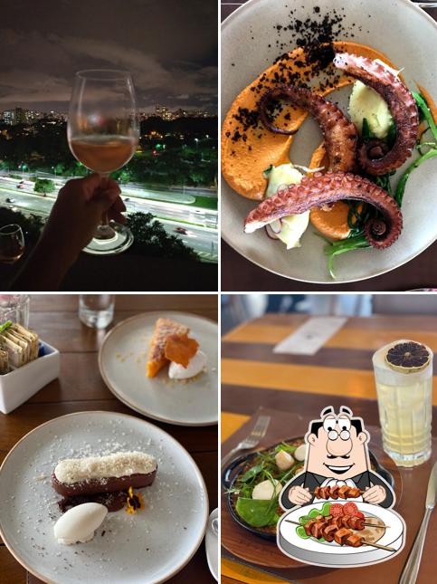 Comida em Vista Restaurante Ibirapuera
