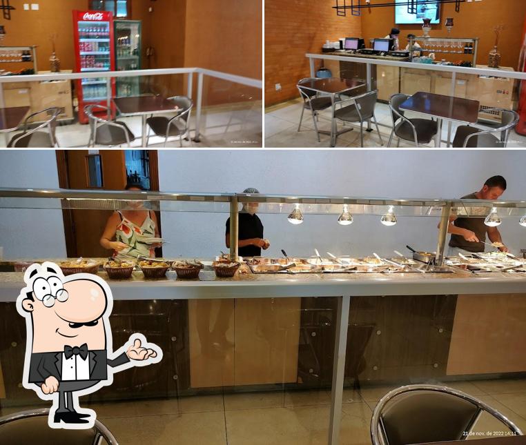 Veja imagens do interior do Cucina Francesco