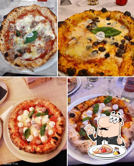 Scegli tra le molte varianti di pizza