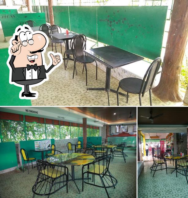 The interior of Engineer's Cafe