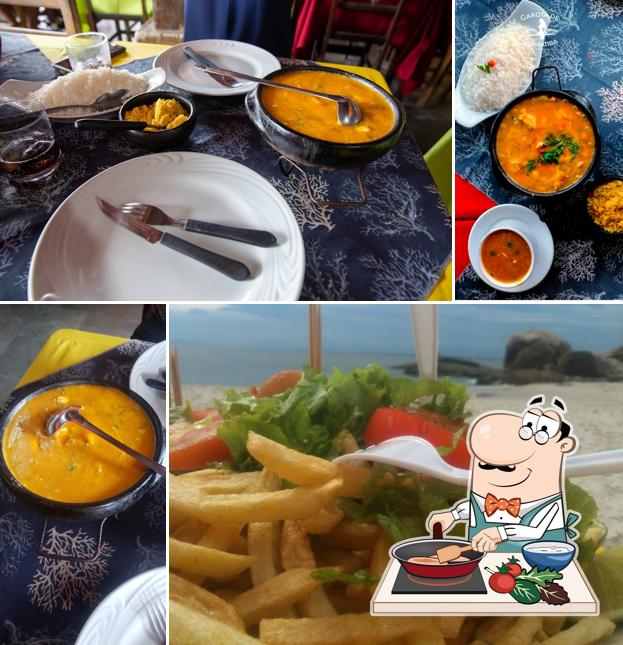 Curry de frango em Garota de Guaratiba