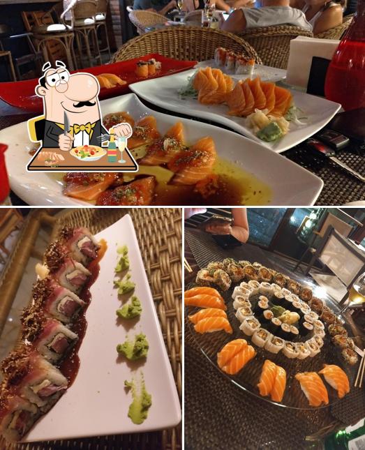 Comida em Sushi Bar Ganesh