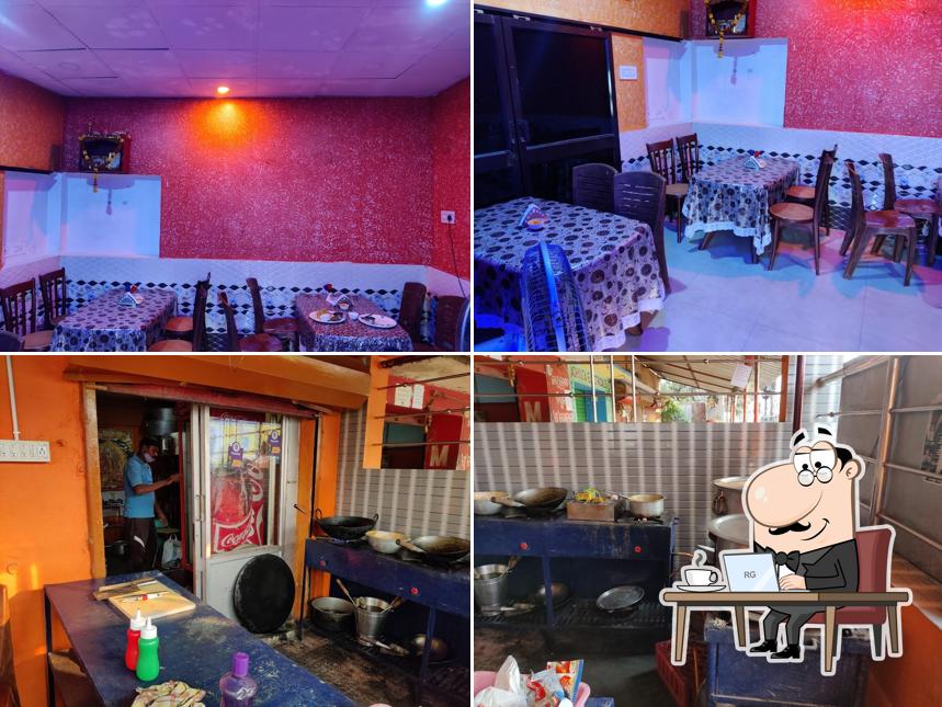 The interior of BLUE TOMATO