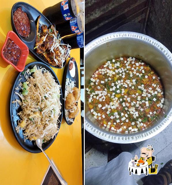 Food at Bismillha cateres padgha