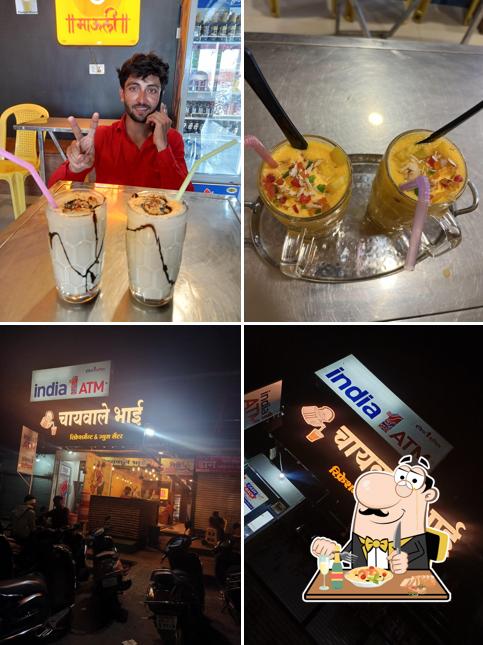 The photo of food and exterior at Chaiwale Bhai refreshment and juice centre
