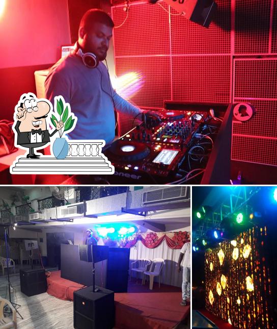 Take a look at the picture displaying exterior and interior at DJ Karthick