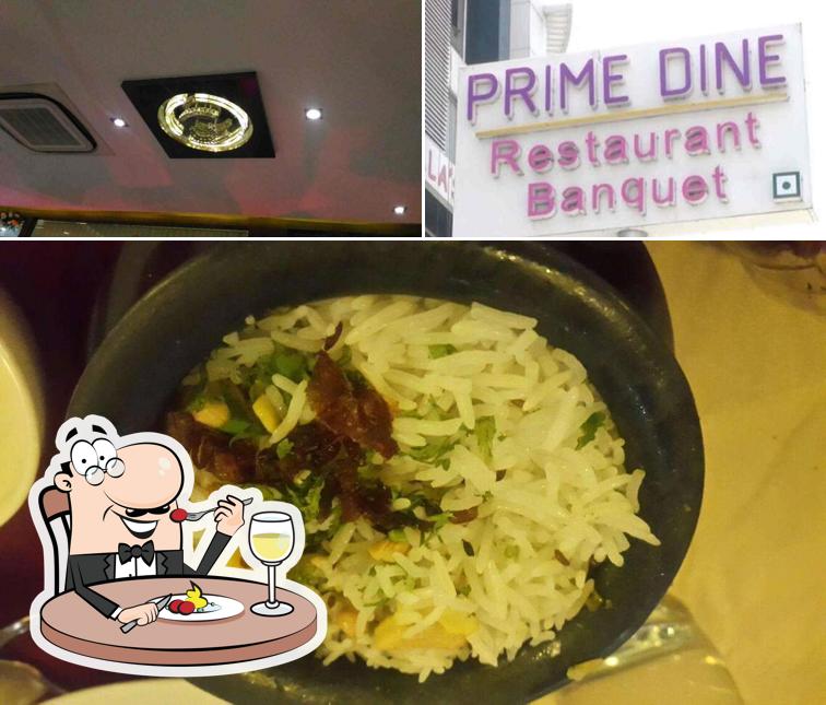 Food at Prime Dine Restaurant