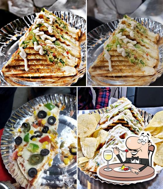 Food at The Sandwich Adda