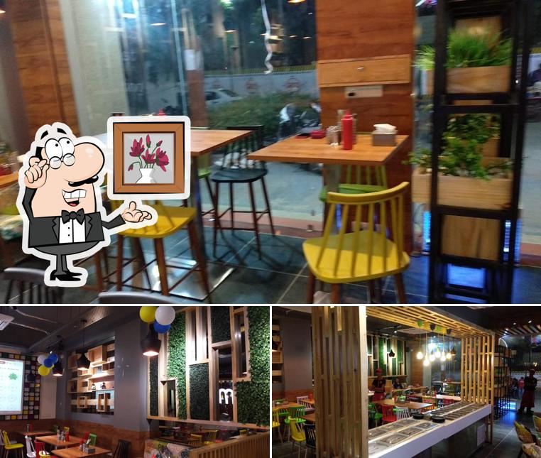 Check out how William John's Pizza, Gurukul looks inside