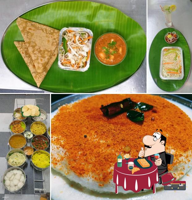 Rukhmani Ammal Vegetarian Restaurant serves a selection of sweet dishes