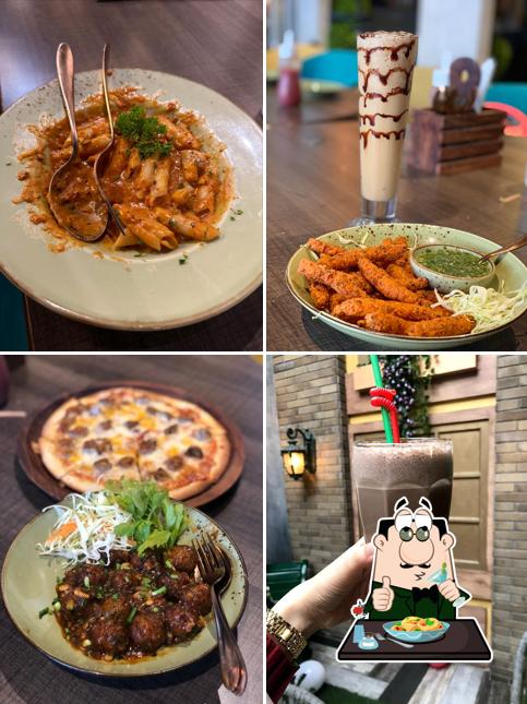 Food at Chipmunks & Two chefs