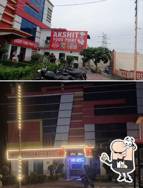 The exterior of Akshit food Point- Restaurant Muzaffarnagar