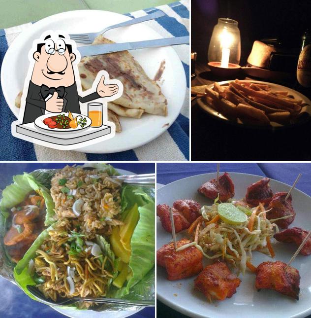 Meals at Andrew's Beach Cafe