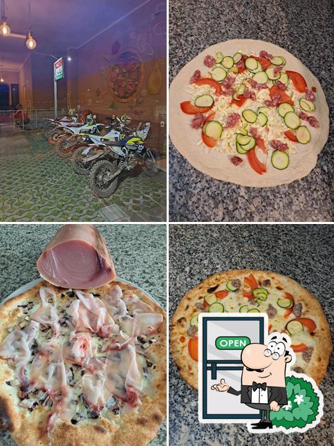 Goditi la vista dall'area esterna di Da Domenico Pizzeria