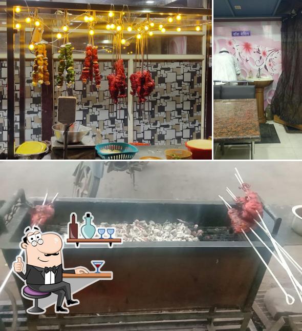 Check out the image showing interior and food at Jilani Restaurant