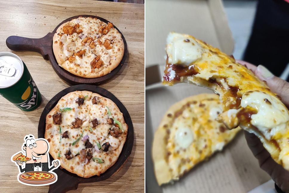 Try out various types of pizza