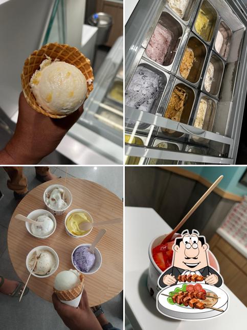 Food at Naturals Ice Cream