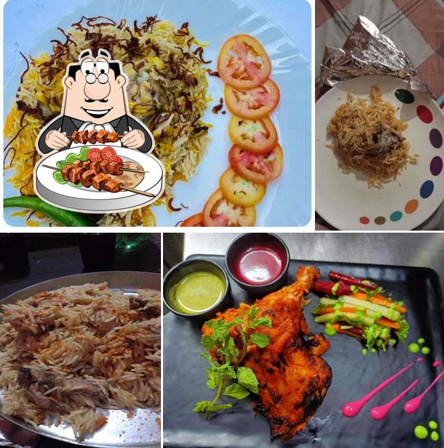 Meals at Firoz hotel chicken biryani counter