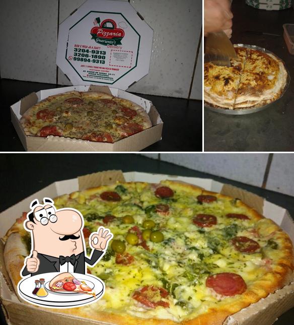 Consiga diversos tipos de pizza
