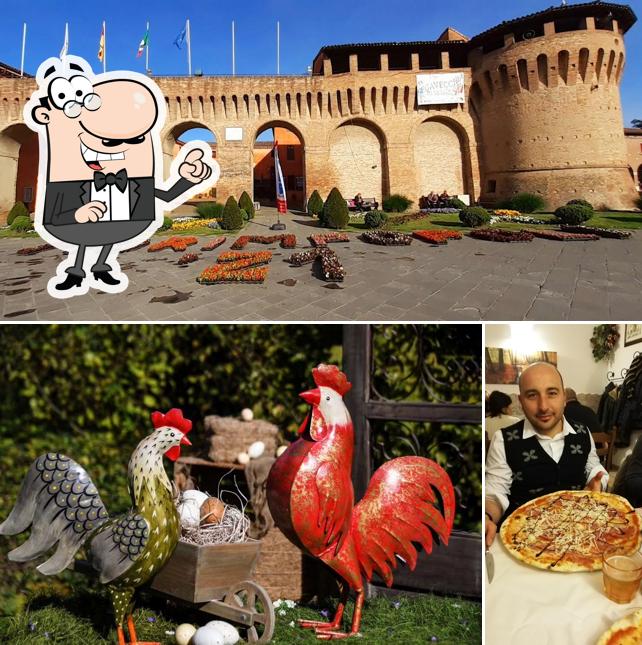 Goditi la vista dall'area esterna di Il Melograno