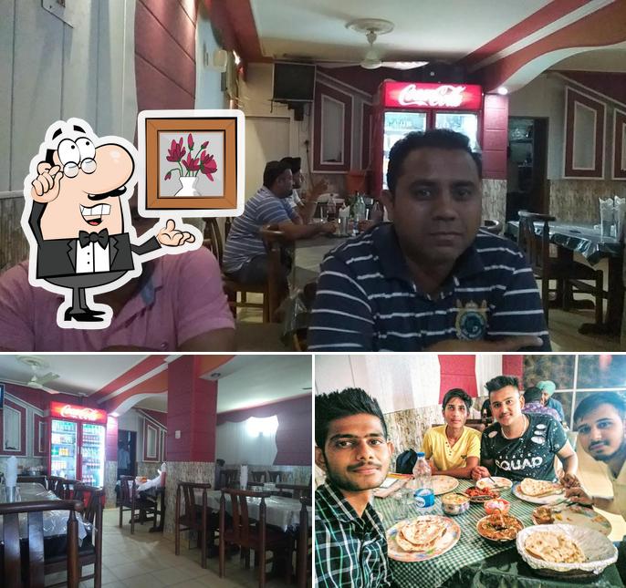 The interior of MEHAK RESTAURANT