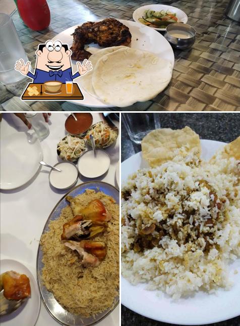 Food at Hotel Malabar Plaza