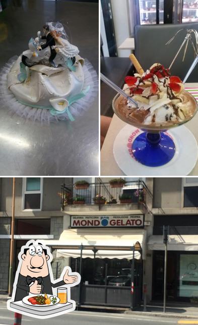 Cibo al Gelateria Bar Mondogelato