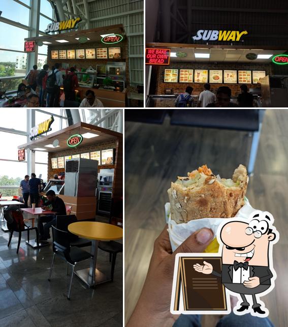 The exterior of Subway Meenambakkam