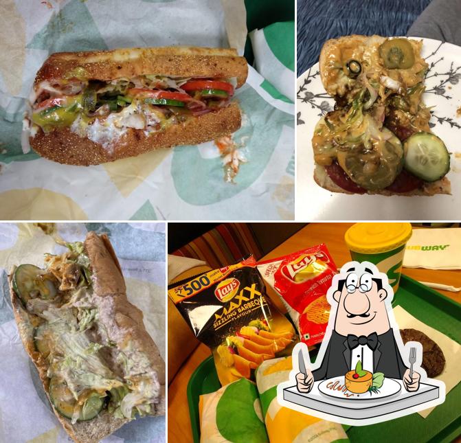 Food at Subway Bhakti Dham Society