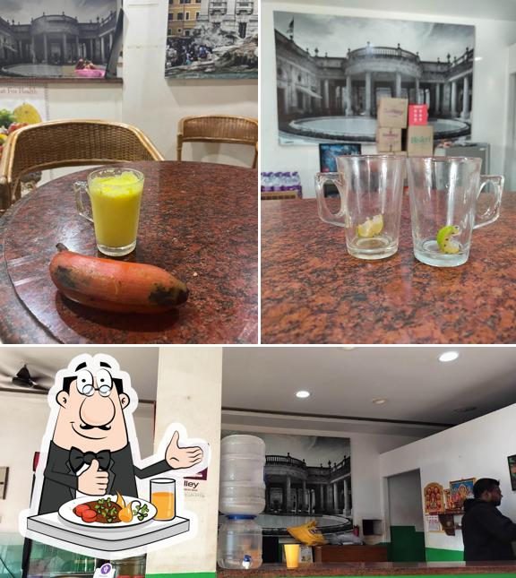 Among various things one can find food and interior at Tea time