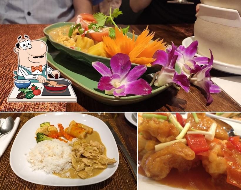 Pollo al curry al Thai Orchid