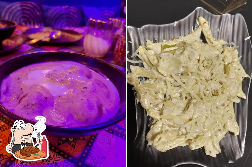 The Flying Carpet Lounge and kitchen [TFC Cafe] serves meat dishes