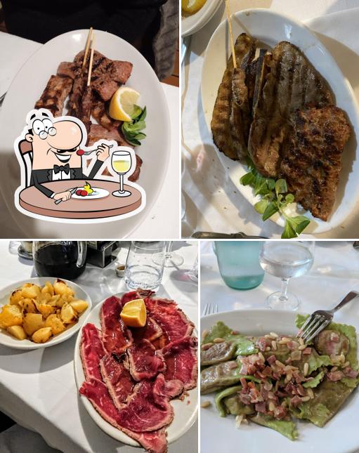 Cibo al Trattoria Vilma Borgatella