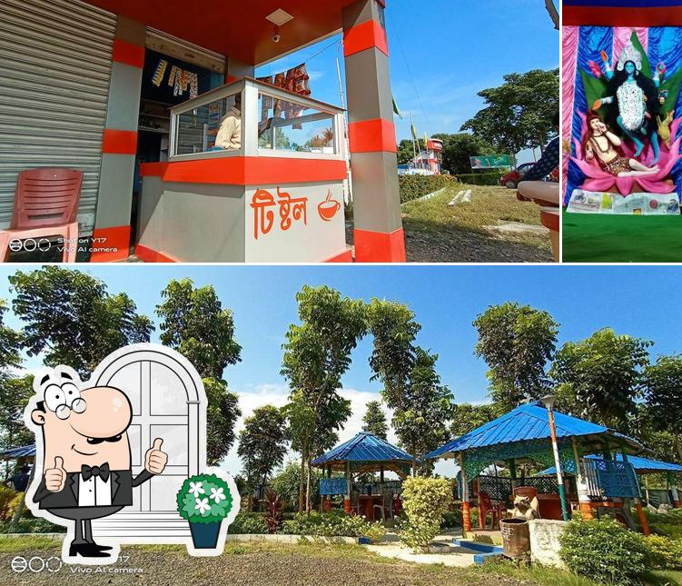 This is the photo displaying exterior and wedding at Nipobithi BAR CUM Resort