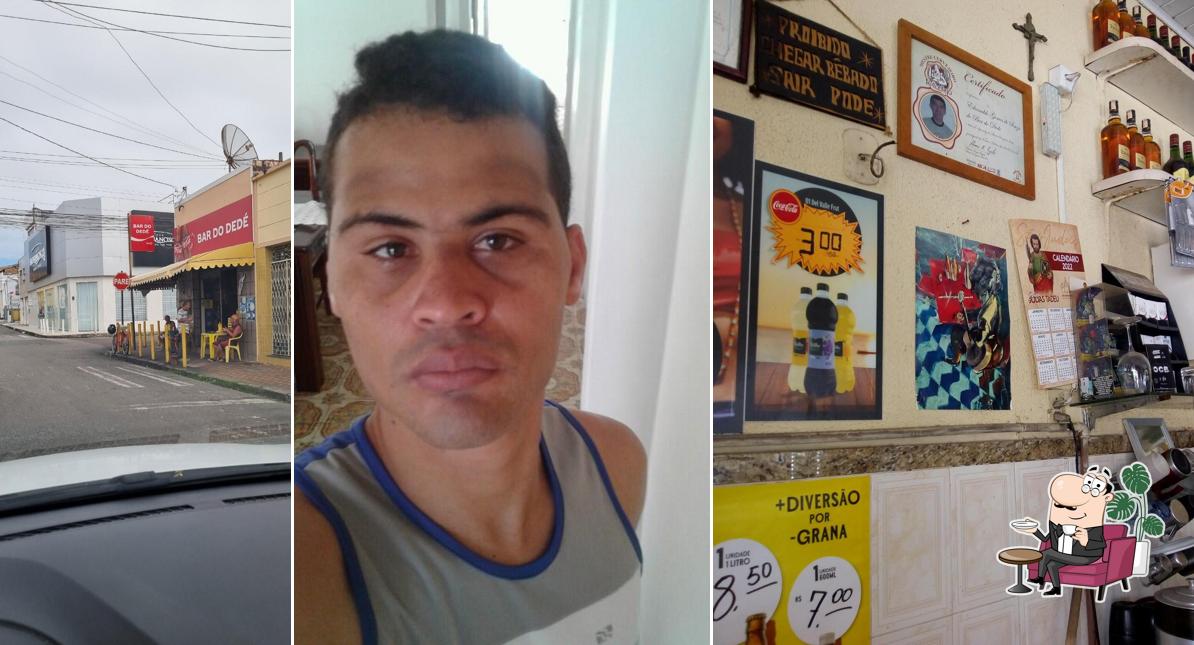 O interior do Bar Do Dede