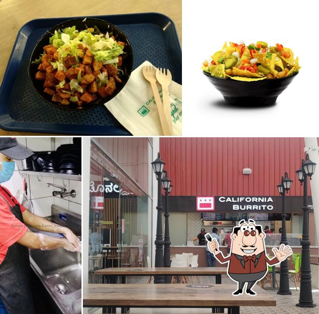 Meals at California Burrito Mexican Kitchen @ RMZ Ecospace