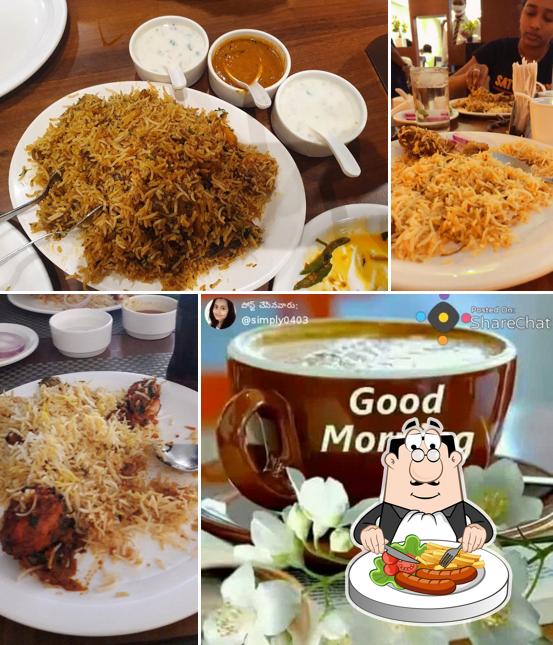 Food at Celebrations Restaurant