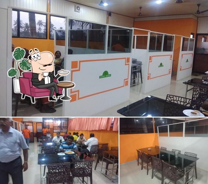 Take a seat at one of the tables at Chef King Family Restaurant
