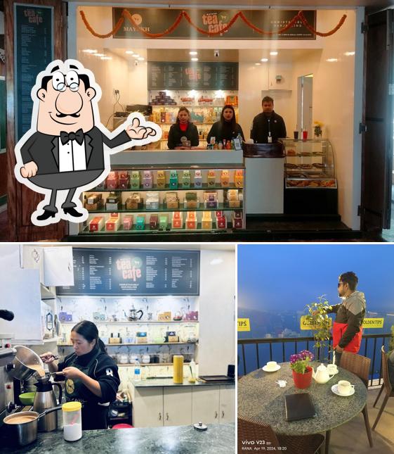 The interior of Mayukh Tea Cafe