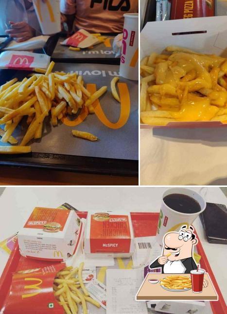 Try out fries at McDonald's Vile Parle East