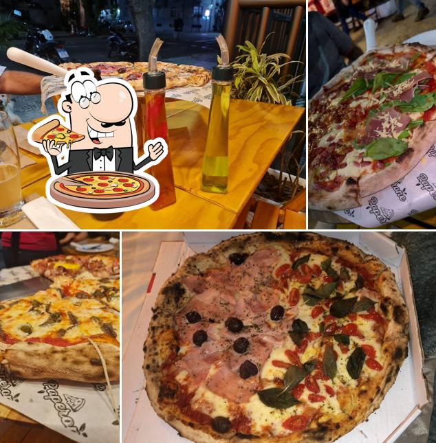 Consiga diversos variedades de pizza