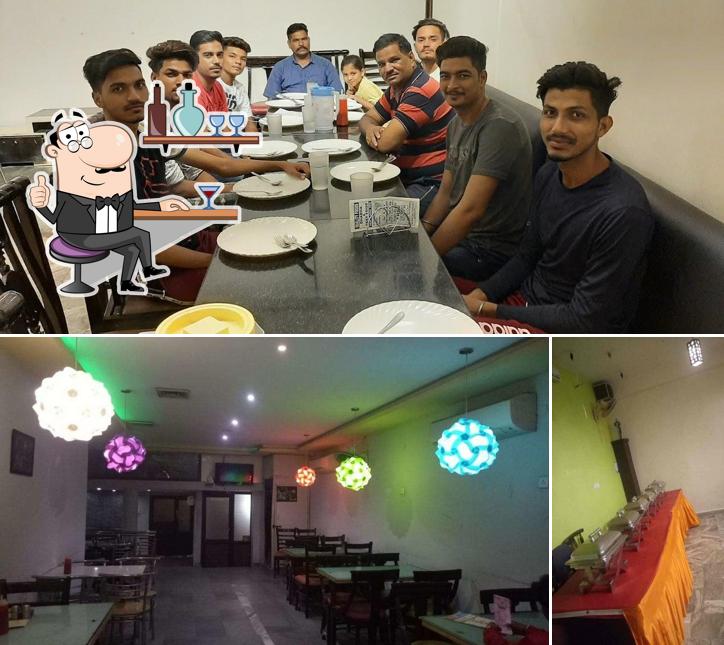 The interior of Quality Food Dhaba & Fast Food