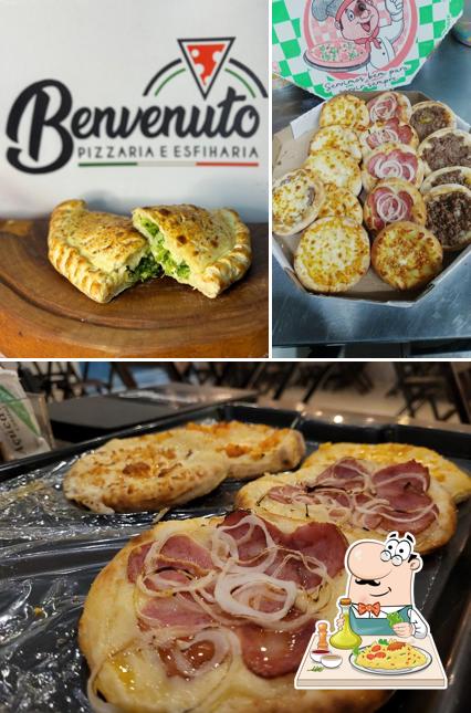 Comida em Benvenuto Pizzaria e Esfiharia