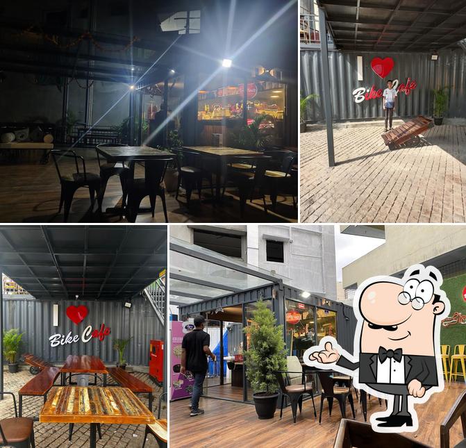 Check out how Bike cafe looks inside