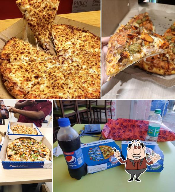 Food at Domino's Pizza Naliapool, Dibrugarh