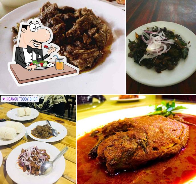Food at Kidangu Toddy Shop